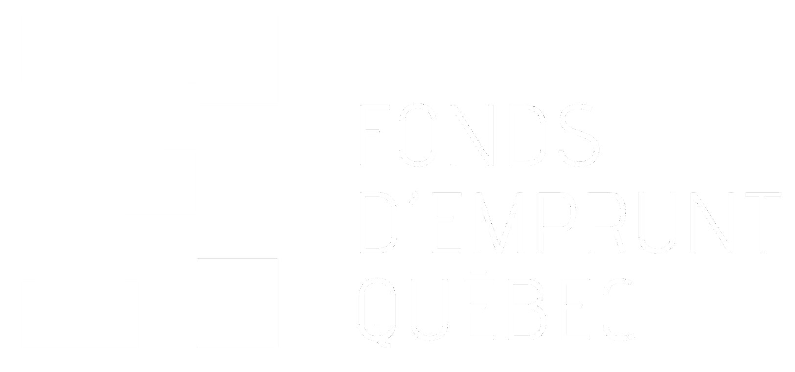 Logo du Fond d'emprunt Québec.