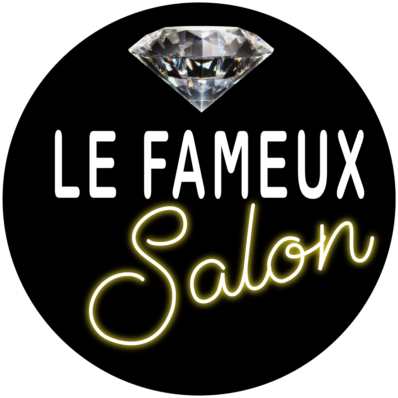 Logo du salon de coiffure Le Fameux Salon.